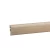 Wooden fiber wall skirting, beige color, size 240x4.5x0.8 cm, model 483336