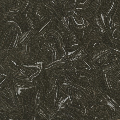 Patterned Wallpaper Gray on Green, 10m x 1.06m, Model 84041 | Balbaid Decor Company