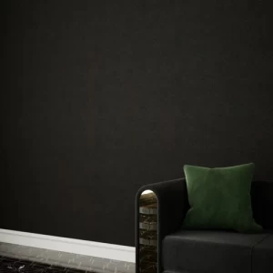 Plain Wall Decoration 10 mx50 cm, Black Color | 
