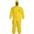  Raincoat with hood, PVC/Polyester Splash resistant, size xl, Yellow color thickness 35mm  