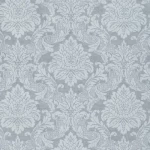 ورق جدران تصميم كلاسيك مقاس 10 م×0.53 م، لون رمادي