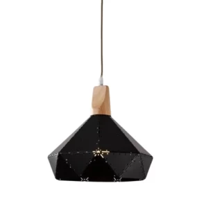 Classic Pendant Light 30x30 cm, Black Color | 40319