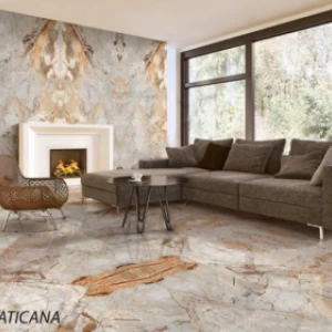 Indian Porcelain Floor Tiles 120×240 cm, Color Vitecana A, Brescia Model | Emaar Al Watan (EMAC)