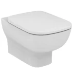 Wall Hung WC White Size 18 cm, Modern European Design 