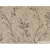 Floral wall covering dark beige color, length 10m, width 1.06m, model 44420