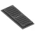 Cast Iron Gully Grating Size 1200×600 mm, Rectangular,  12.5 Tons Load  Gray Color | Saudi Cast Factory