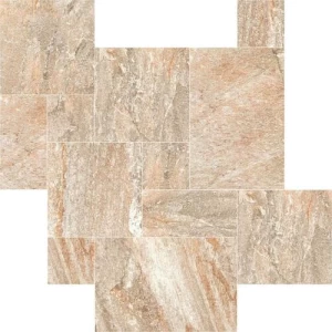 بلاط بورسلان للأرضيات Oberon، سطح غير لامع، مقاس 21.5×44 سم، لون بيج، سماكة 10 مم | Oberon