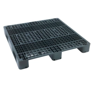 Gray HDPE Plastic Pallet 1200x1200x150 mm, Model BRRBZ | AL-FURIDI FACTORY FOR PLASTIC INDUSTRIES