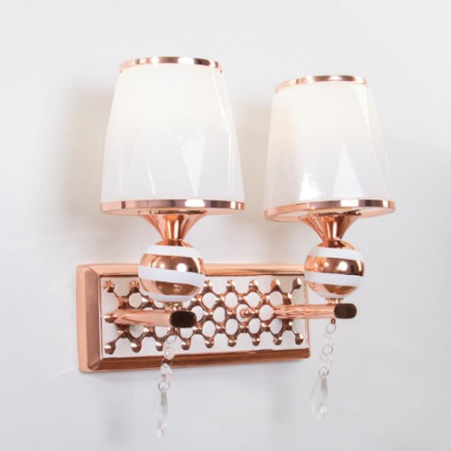 Golden Pendant Light 30 cm Length, 27 cm Width | 