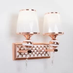 Golden Pendant Light, 30 cm Length, 27 cm Width