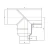 قسام نقاص HDPE أسود مجزأ مقاس 180×125 مم، ارتفاع 285 مم | مصنع Cosmoplast - Image 2