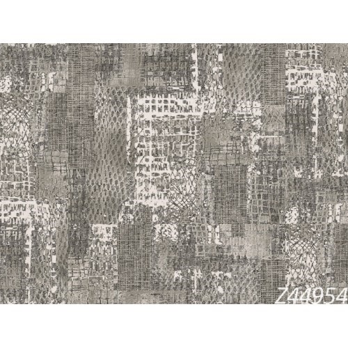 Italian Wall Decoration Gray with Beige, 10m x 1.06m, Model Z44954 | Balbaid Decor Company