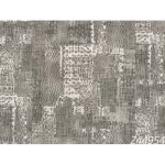 Italian Wall Decoration Gray with Beige Color, Length 10m, Width 1.06m, Model Z44954