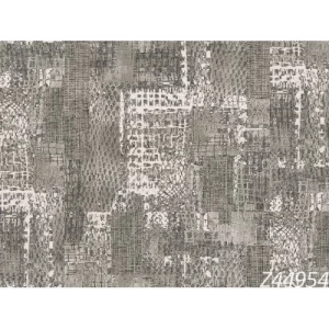 Italian Wall Decoration Gray with Beige, 10m x 1.06m, Model Z44954 | Balbaid Decor Company
