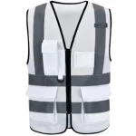 Safety Coat Size XXL ,Weight 120 g, Made of polyester White Color