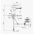 Short Washbasin Tap 14 cm, Chrome Color | Saudi Ceramics - Image 2