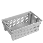 HDPE Plastic Container For Dates , Light Gray color, size 57x37x22 cm, Product Code SW-2443-MVT5Q