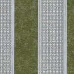 Italian Wallpaper Green Color Striped Design, Size 10mx0.70m, Model rc17043