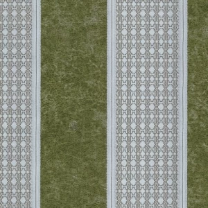 Italian Wallpaper Striped Design 10mx0.70m Green Color, Model rc17043 | Balbaid Decor Company