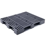 قاعدة بلاستيك (HDPE) لون رمادي، حجم 120×100×15 سم، موديل YJFCQ