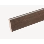 Decorative Wooden Fiber Skirting, 1.6m Width, 8cm Height, Brown color, Model Number 304371