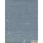 ورق جداري ايطالي لون ازرق داكن تصميم نقشات، مقاس 10 م×0.73 م، موديل 125046