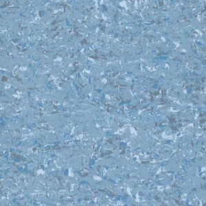 Medical Vinyl Flooring 2 mm Thickness, Tile Size 608×608 mm, Blue Color | Accord 0316