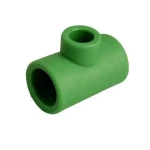 PPR Plastic Tee Size 110×40 mm  Green color | Ask    