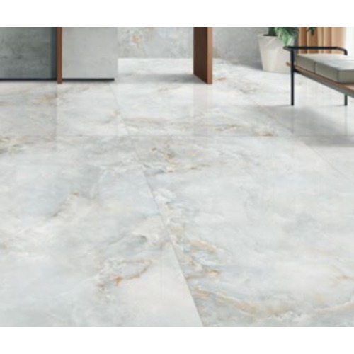 Porcelain Flooring 280x120 cm, Adonis Sky Model, Multi Grey Glossy | Emaar Al Watan (EMAC)