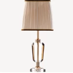 Modern Table Lamp, Size 55x24 cm, White Color