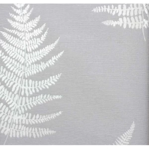 British Leaf-Patterned Wallpaper 10m x 0.53m, Grey Color | Balbaid Decor Company