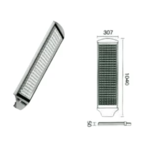LED Street Light 1040×307mm, Color Temp 2700-6500K | AL Anwar Factory