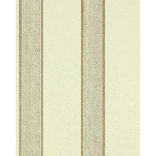 Italian Striped Wall Covering 10m x 0.53m Beige, Model 32490 | Balbaid Decor Company