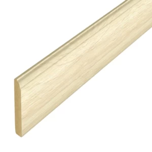 Wooden Parquet Baseboard Size 240x8 cm Light Beige | 