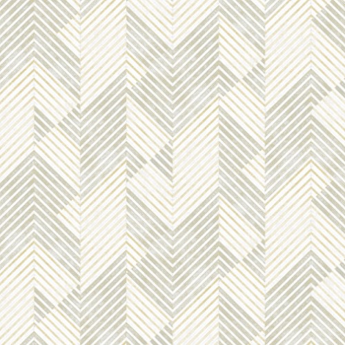 Vinyl Wall Decoration Wavy Design 15.6m×106cm Light Beige | Luxury line