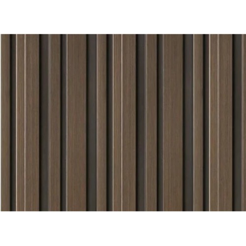Synthetic Wood Alternative Size 2.80 x 20 cm Brown Color | 1255