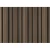 Synthetic Wood Alternative, Brown Color, Size 2.80 x 20 cm