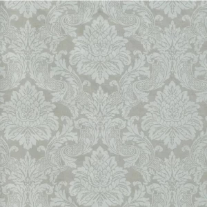 Classic Design Wallpaper Gray Color, Size 10m x 0.53m | Abyat Company
