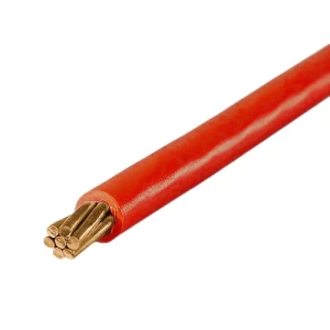 لفة سلك الرياض 500 مم2 450/750 فولت، موصل نحاس مجدول معزول PVC، لون أحمر، طول 500 متر | مجموعة كابلات الرياض
