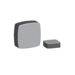 بلاط أرضيات رصيف انترلوك شكل مربع كلاسيكو، سمك 60 مم، لون رمادي | مصنع شركة اوبال