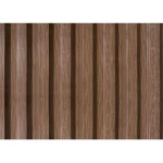 بديل خشب للجدران صيني مقاس 12 × 290 سم مستطيل الشكل لون بنى 