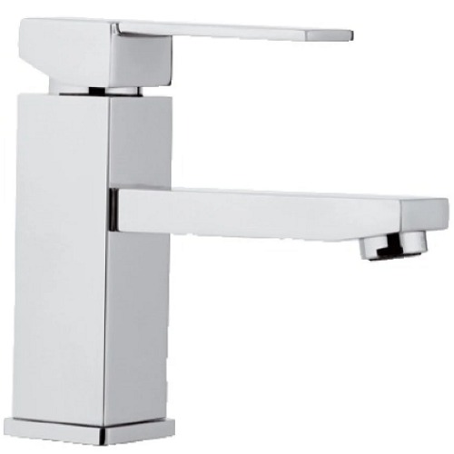Italian Automatic Square Washbasin Tap Brass Chrome Color | Al Muhaidib Sanitary and Ceramic