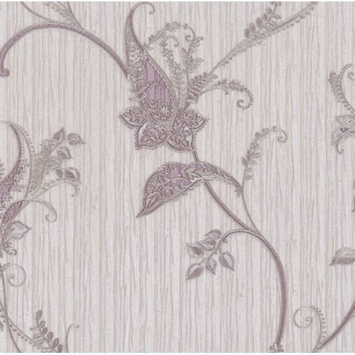 Italian Wallpaper 10m x 1.06m Light Pink Color, Model 4758 | Balbaid Decor Company