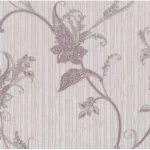Italian wallpaper, light pink color, length 10 m, width 1.06 m, model 4758