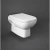 Wall hung Water Closet Toilet Square Seat Size 50×36 cm, White 