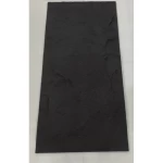 Stone alternative panels, size 120×60 cm, thickness 3 cm, black color, model C4