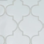 ورق جدران فينيل، تصميم نقشات، مقاس 15.6 م×106 سم، لون ذهبي مع فضي 