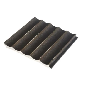Artificial Wood Decor PS Size 290×16 cm Dark Gray Color Model F07 -255 | 