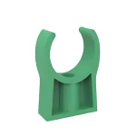 PPR Plastic High Clip, Size 25 mm, Green Color | Cosmoplast Company