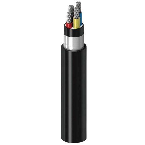 4x10 sq mm Stranded Aluminium Cable, Steel Tape Armoured, PVC Insulated, 0.6/1kV | Al Fanar